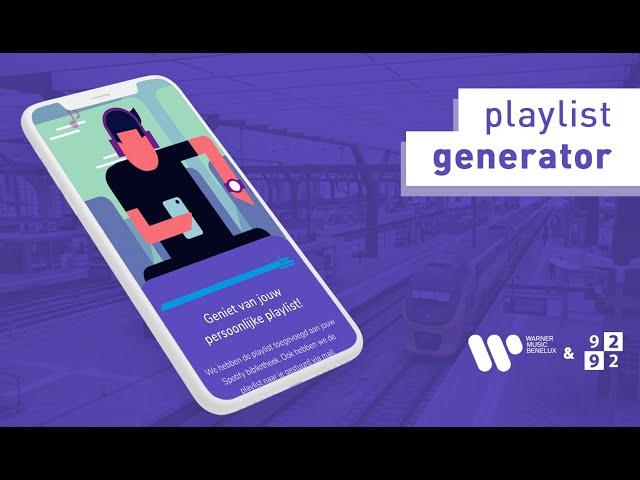 Warner Music & 9292: Playlist Generator