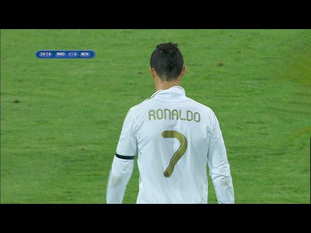 Cristiano Ronaldo vs FC Barcelona SSC 2011 (14/08/11) | HD 1080i ~ English Commentary