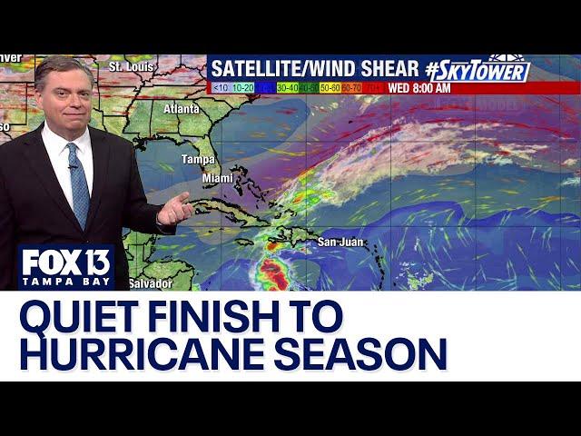 2024 Hurricane Season to finish quietly