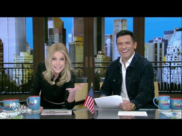 Live with Kelly and Mark - MICHAEL FASSBENDER || Kelly and Mark - Dec 17th, 2024 New Episode 720HD