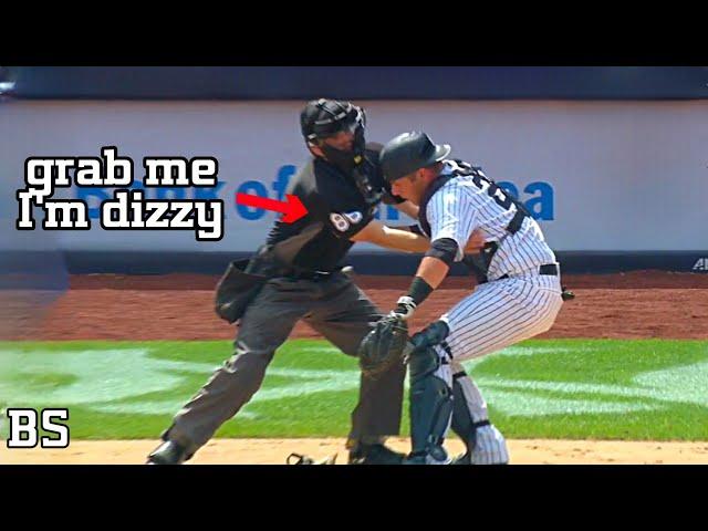 Worst Catcher Hit by foul tip  in Baseball / MLB