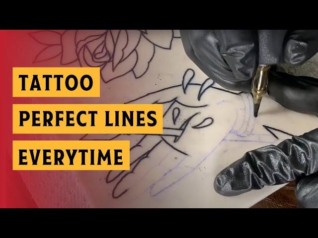 How To Tattoo Perfect  Lines