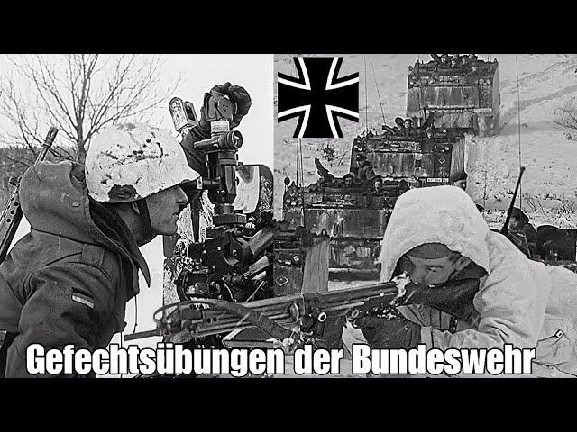 Gefechtsübungen der Bundeswehr 1960er Jahre - Grenadiere, Panzer, Artillerie, Pioniere, WachBtl BRD