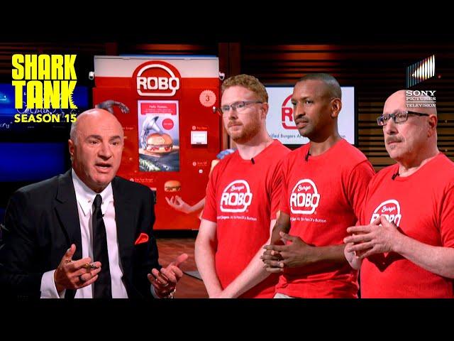 Will Kevin fund this burger vending machine? | SHARK TANK S15