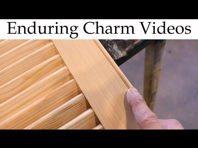 Making Louvered Wood Shutters: Start To Finish