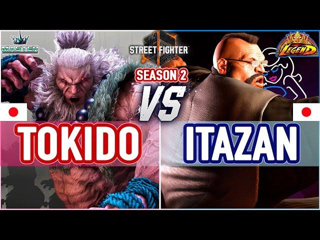 SF6  Tokido (Akuma) vs Itazan (Zangief)  SF6 High Level Gameplay