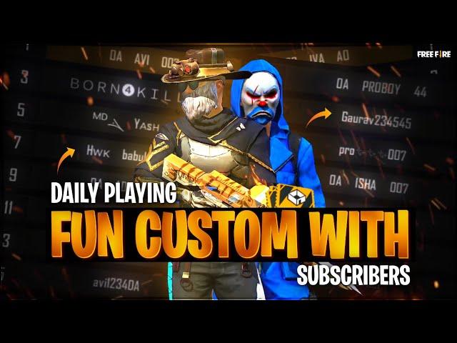 FREE FIRE LIVE CUSTOM ROOM | FF LIVE GIVEAWAY ?  ️ #freefire #ff