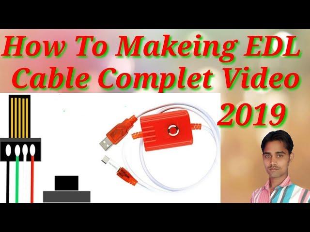 Make Edl Cabl Makeg Xiaomi Flashing Cable  HOW TO Make EDL Cable