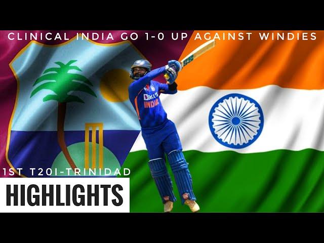 1st T20I | TRINIDAD | INDIA v WINDIES | KARTHIK & ROHIT PROPEL INDIA TO A CLINICAL VICTORY