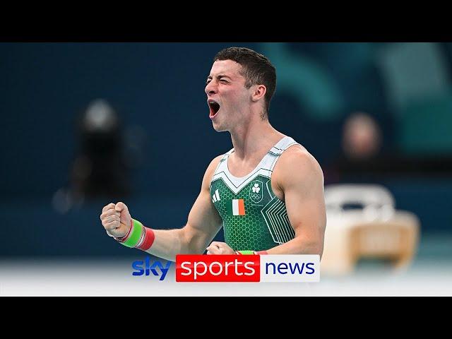 Rhys McClenaghan wins pommel horse gold for Ireland