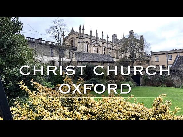 Christ Church Oxford, join us as we walk through this wonderful place