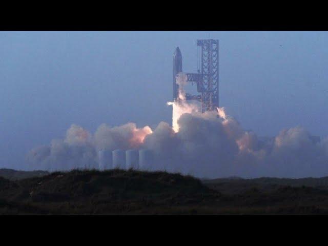 SpaceX 1st Fully Integrated Starship Launch