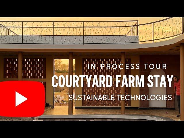 Work in Progress: Courtyard Farm Stay Project | Aagaur Studio Tour