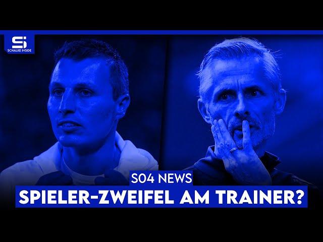 Spieler zweifeln am Trainer! Fimpel als Schattentrainer? Heekeren bleibt Nummer 1! | S04 NEWS