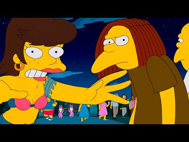 Jimbo Betrays His Friends for Shauna | The Simpsons