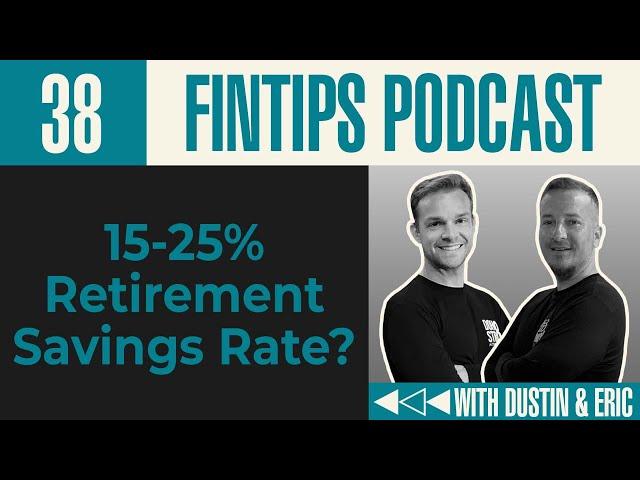 15-25% Retirement Savings Rate?