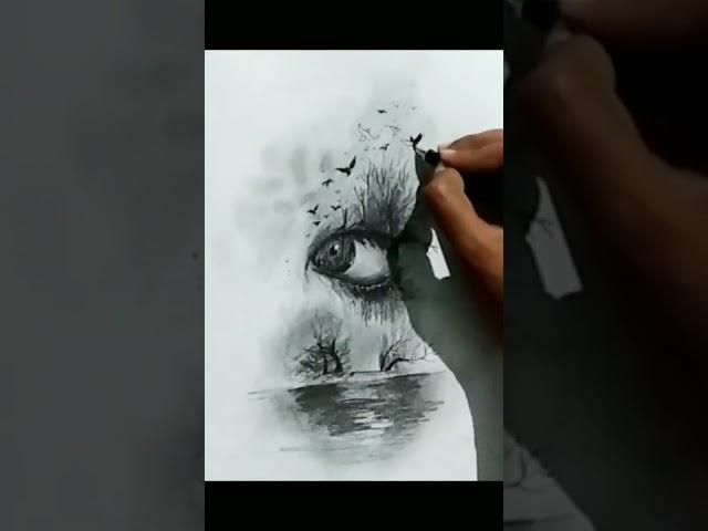 Cool drawing#shorts#video#youtube#drawwith#susmita#art