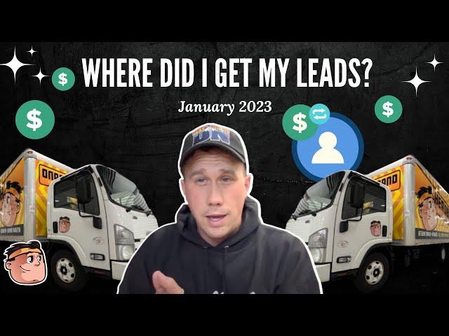 Where did I get my moving leads? January 2023