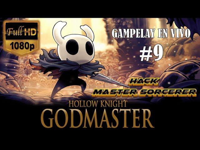 Hollow Knight - Godmaster Hack Master Sorcerer Gameplay en Vivo #9 #hollowknight #hollowknightgame