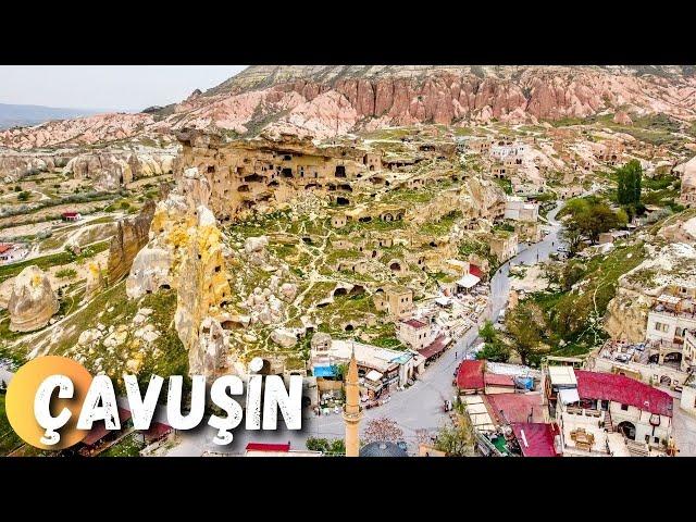 Çavuşin Köyü - Çavuşin Kilisesi - Tarihi Ev - Çavuşin Dron Çekimleri - Kapadokya Gezilecek Yerler