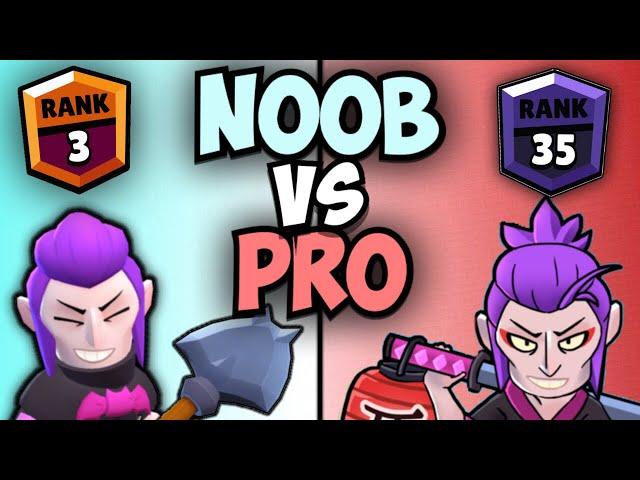 NOOB vs PRO - MORTIS | Brawl Stars