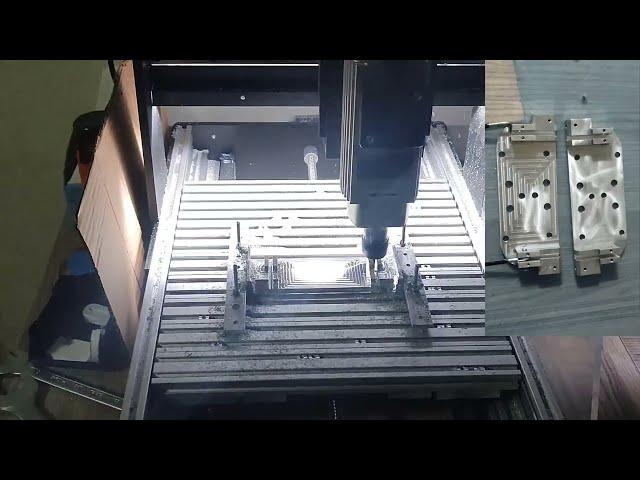 Masaüstü CNC Freze ile Alüminyum işleme -  Aluminum Milling _ Raptorex_Pro