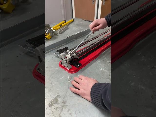 Rubi Practic Manual Tile Cutter Unboxing, Set Up & Demo