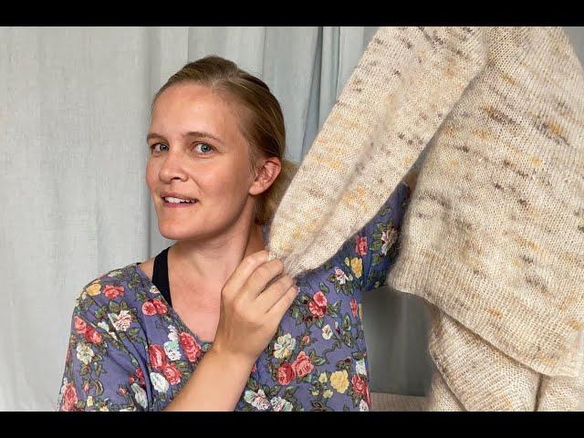 WOOLapyk Knitting Podcast: "A knitted cardigan and a bralette turned baby vest"