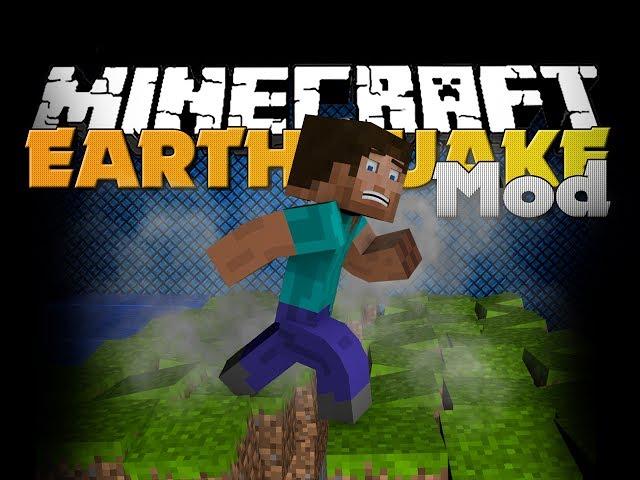 Minecraft Mod - Earthquake Mod - Natural Disasters