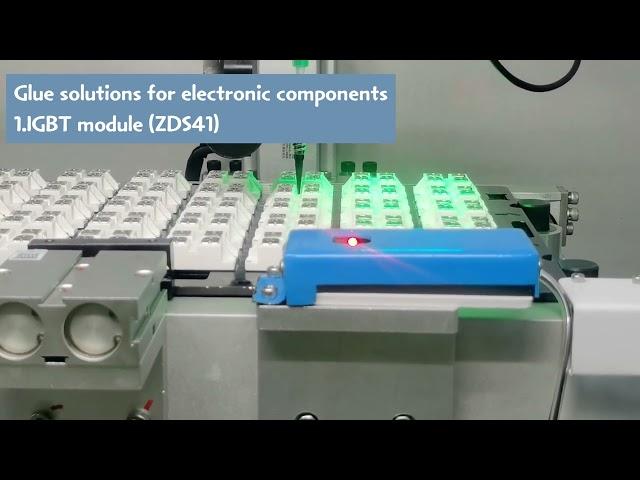 Effective IGBT Module Potting with ZDS41 Adhesive  ZDS™ Solutions for Electronic Component #adhesive