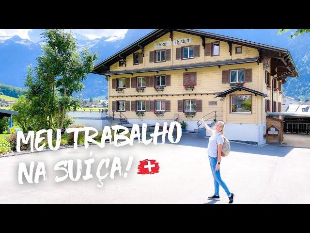 QUANTO GANHA UMA CAMAREIRA NA SUÍÇA? ROTINA DE TRABALHO + QUANTO CUSTA UM HOTEL NOS ALPES SUÍÇOS.