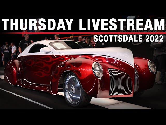 2022 SCOTTSDALE AUCTION - Thursday, January 27, 2022 - BARRETT-JACKSON LIVESTREAM