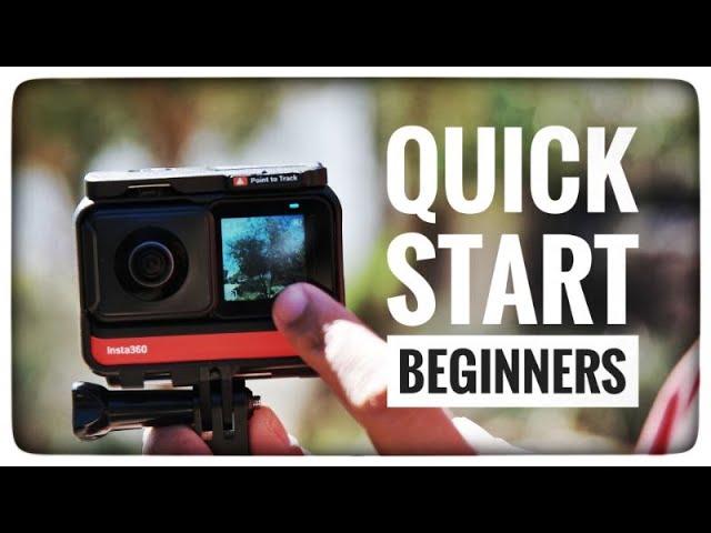 Insta360 One RS and One R Beginners Guide - EASIER than you think!