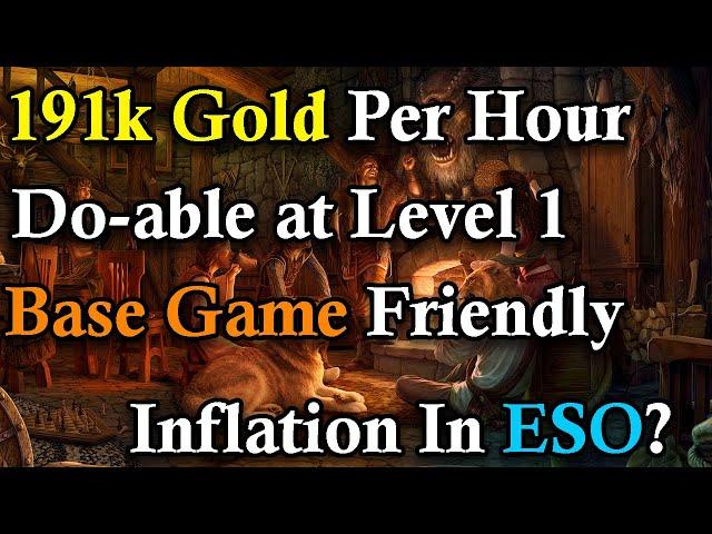 Best Way To Farm Gold In ESO | 191K AN HOUR | ESO | 2022-2023 | The Elder Scrolls Online | High Tide