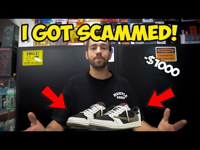 I GOT SCAMMED FOR FAKE SNEAKERS!