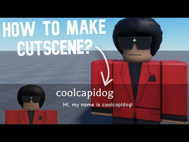 How to Make CUTSCENE? | Roblox Studio Tutorial