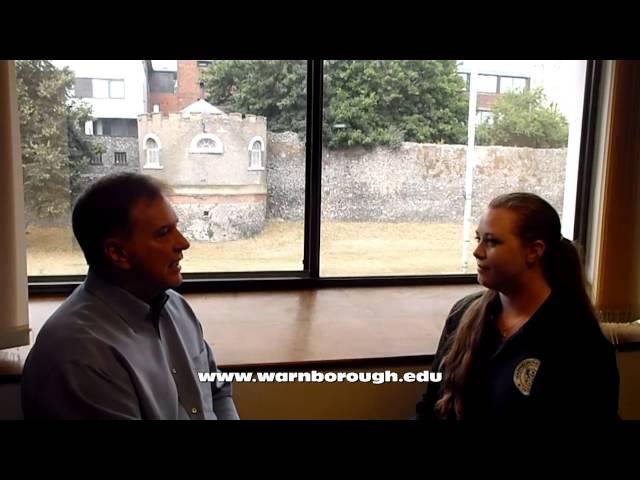 Warnborough College interviews David Christy