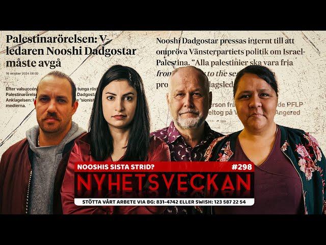 Ingrid & Maria: Nyhetsveckan 298 - Nooshis sista strid?, dårar, krasch