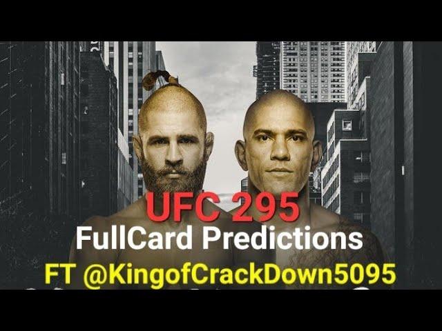 UFC295 FullCardPredictions FT @KingOfCrackdown5095 #ufc #ufcprediction #mma #bettingpicks #bestbets