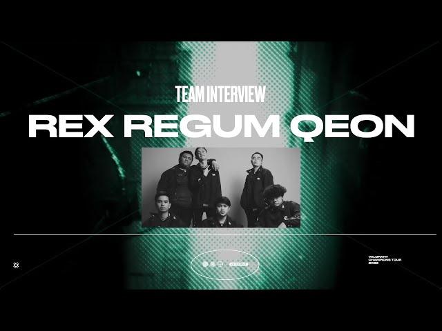 #VCTAPAC | Team Interview - Rex Regum Qeon (Philippines)