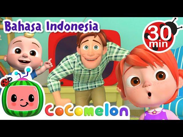 Lagu Tertawa - YO YO HO HO HO! | CoComelon Bahasa Indonesia - Lagu Anak | Nursery Rhymes indonesia