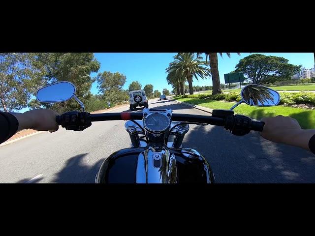 4K IMAX Harley Davidson Breakout Ride on IMAX Super Screen MOTORCYCLE ASMR