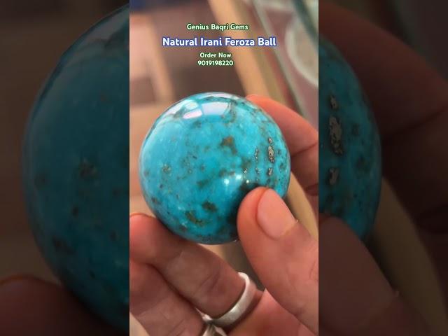 #beautiful Natural Irani Feroza Ball #viralvideo #turquoise #shorts #trending