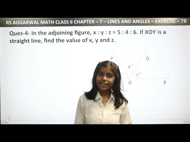 Q.1 to 5 Ex - 7B - Ch - 7 - Lines and Angles | RS Aggarwal Math class 9 | RN Glory