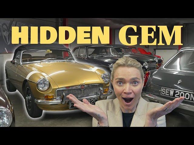 This British MGB workshop is a HIDDEN GEM! V8 engine swaps | Kidd in a Sweet Shop | 4K