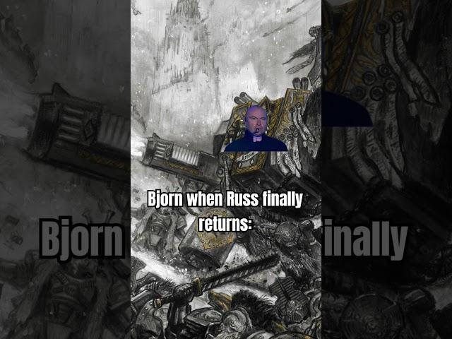 Then, he may finally rest. #warhammer40k #40k #warhammer #spacewolves #bjorn40k #russ40k