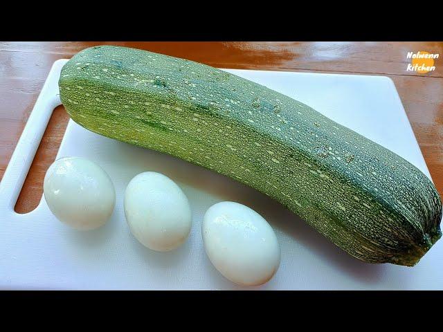 I've Never Eaten Such Delicious Zucchini! Simple And Healthy Recipe | Nolwenn Kitchen