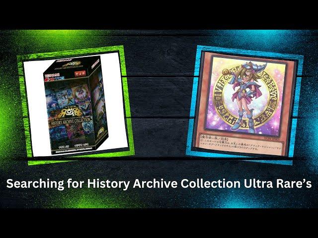 History Archive Collection Korean Box Opening  #cards #yugioh #darkmagiciangirl