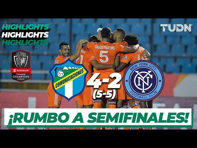 Highlights | Comunicaciones 4(5)-(5)2 New York City | CONCACHAMPIONS 2022 - 4tos | TUDN