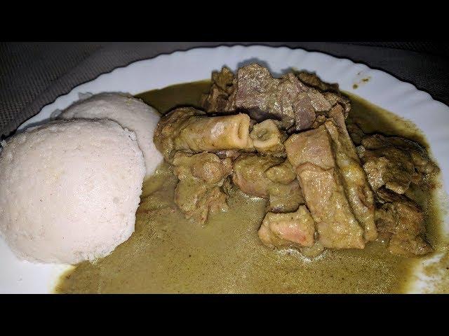 Mutton Green Curry Mangalore Style | Mangalorean Mutton Green Curry